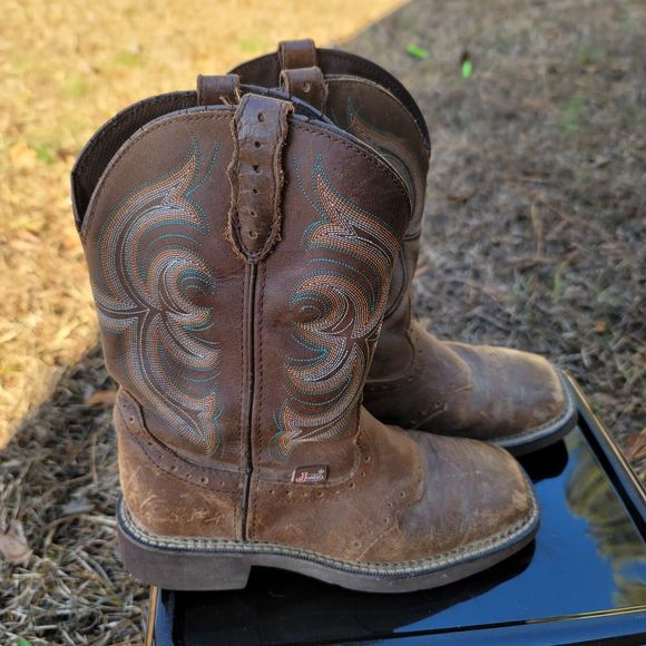 Justin Boots Other - Justin's Gypsy Boots L9884 Western Cowboy Boots Boys Size 6 1/2